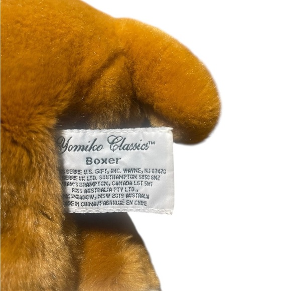 Yomiko Classics 16” Brown Boxer Puppy Plush – Russ Berrie - Picture 7 of 9
